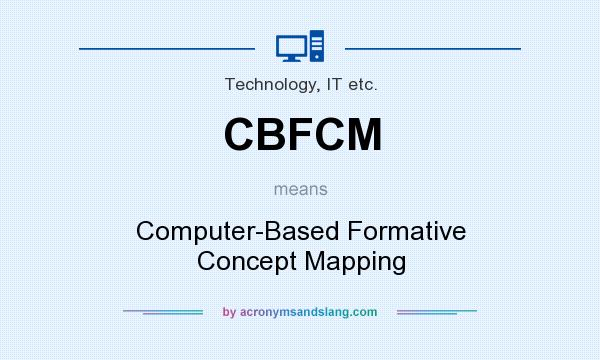 What does CBFCM mean? It stands for Computer-Based Formative Concept Mapping