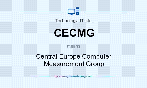 What does CECMG mean? It stands for Central Europe Computer Measurement Group