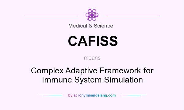 What does CAFISS mean? It stands for Complex Adaptive Framework for Immune System Simulation