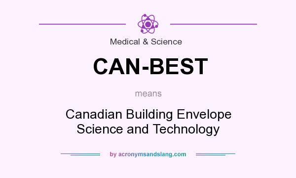 What does CAN-BEST mean? It stands for Canadian Building Envelope Science and Technology