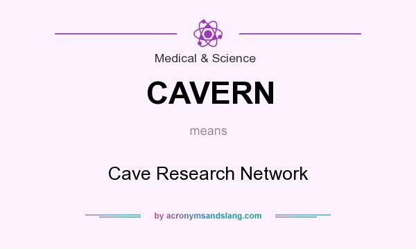 What does CAVERN mean? It stands for Cave Research Network