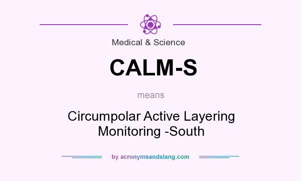 What does CALM-S mean? It stands for Circumpolar Active Layering Monitoring -South