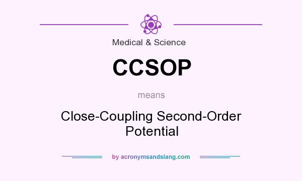 What does CCSOP mean? It stands for Close-Coupling Second-Order Potential