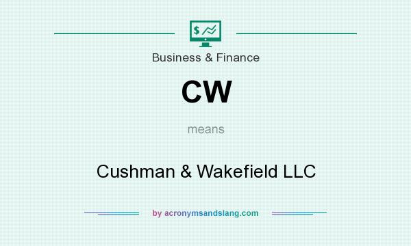 What does CW mean? It stands for Cushman & Wakefield LLC