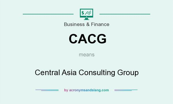 What does CACG mean? It stands for Central Asia Consulting Group