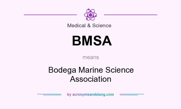 What does BMSA mean? It stands for Bodega Marine Science Association