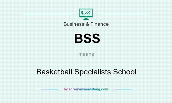 What does BSS mean? It stands for Basketball Specialists School
