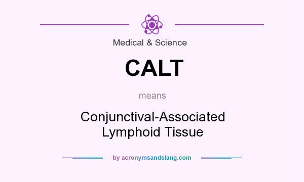 What does CALT mean? It stands for Conjunctival-Associated Lymphoid Tissue