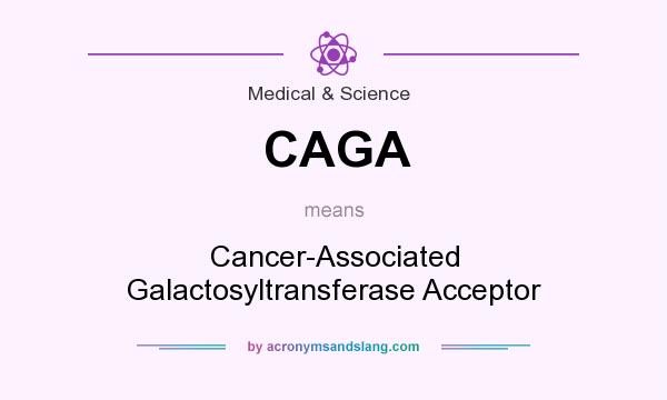 What does CAGA mean? It stands for Cancer-Associated Galactosyltransferase Acceptor