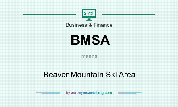 What does BMSA mean? It stands for Beaver Mountain Ski Area