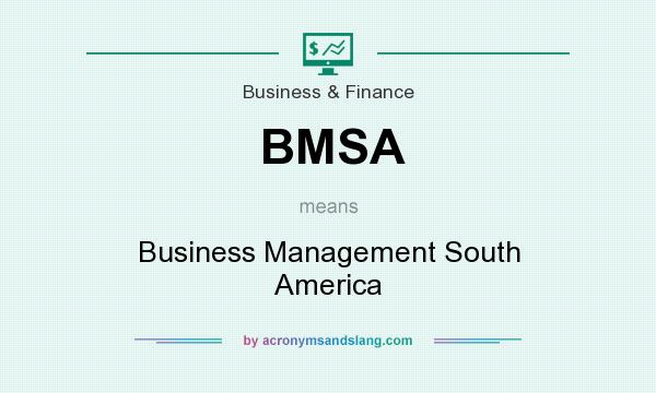 What does BMSA mean? It stands for Business Management South America