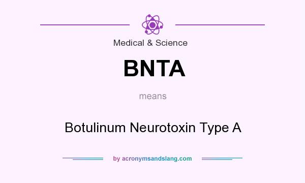 What does BNTA mean? It stands for Botulinum Neurotoxin Type A
