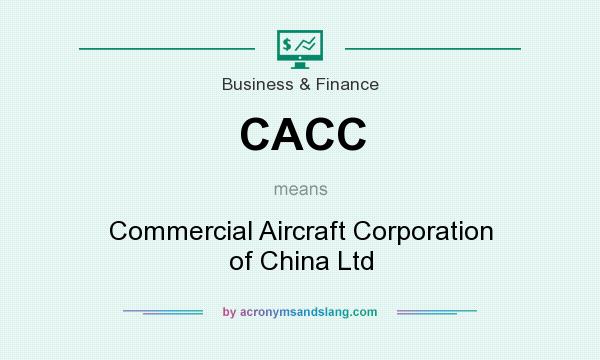 What does CACC mean? It stands for Commercial Aircraft Corporation of China Ltd