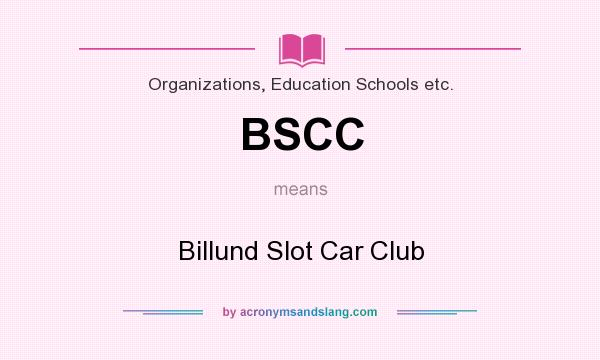 What does BSCC mean? It stands for Billund Slot Car Club