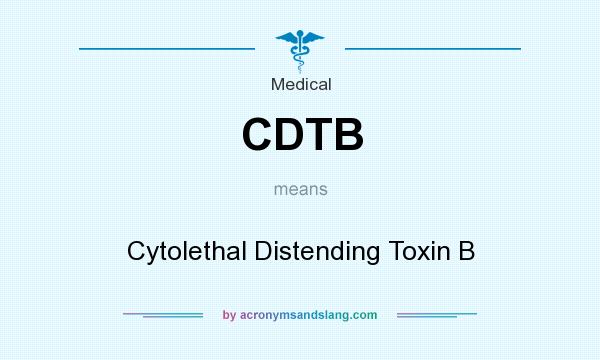 What does CDTB mean? It stands for Cytolethal Distending Toxin B