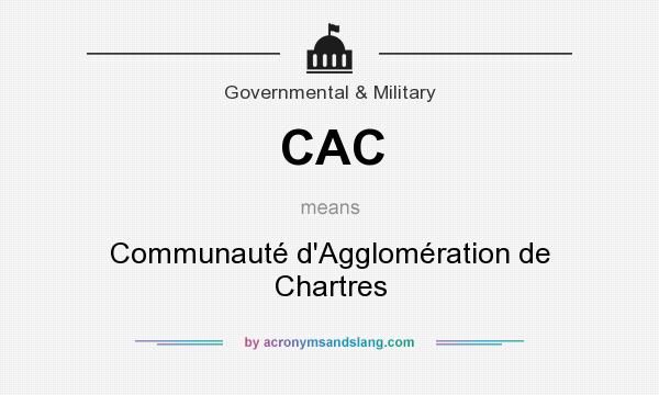 What does CAC mean? It stands for Communauté d`Agglomération de Chartres
