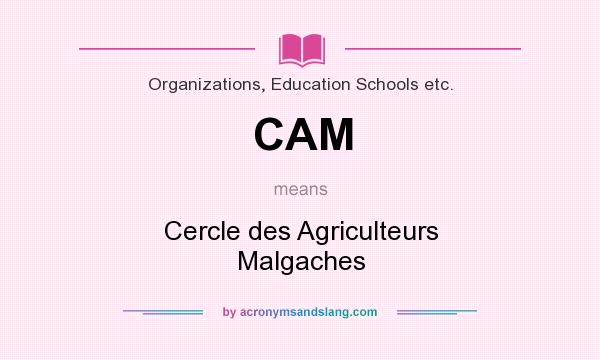 What does CAM mean? It stands for Cercle des Agriculteurs Malgaches