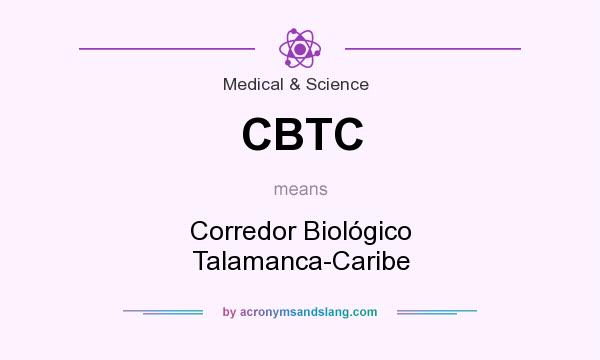 What does CBTC mean? It stands for Corredor Biológico Talamanca-Caribe