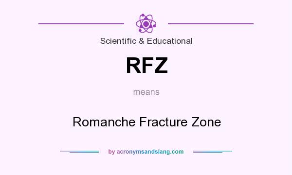 What does RFZ mean? It stands for Romanche Fracture Zone