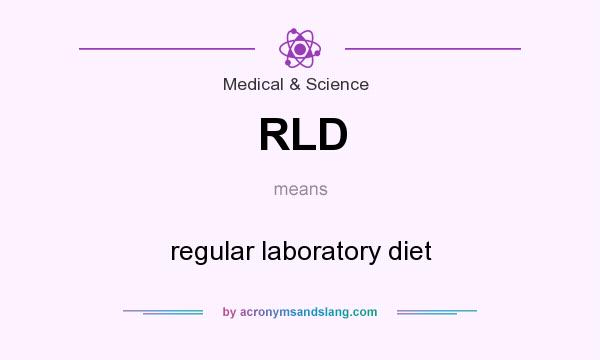 What does RLD mean? It stands for regular laboratory diet