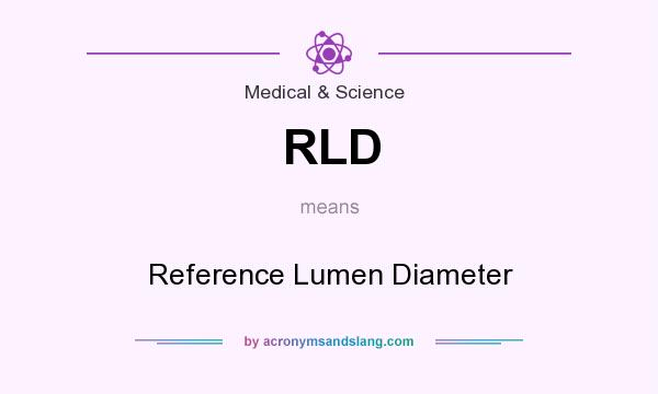 What does RLD mean? It stands for Reference Lumen Diameter