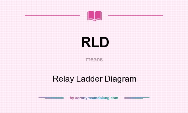What does RLD mean? It stands for Relay Ladder Diagram