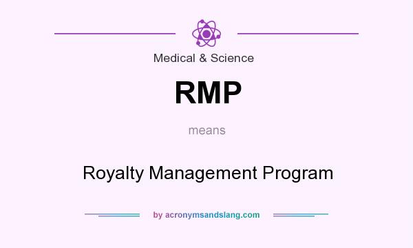 What does RMP mean? It stands for Royalty Management Program