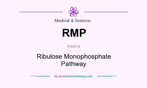What does RMP mean? It stands for Ribulose Monophosphate Pathway
