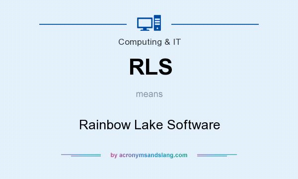 What does RLS mean? It stands for Rainbow Lake Software