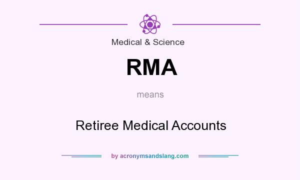 What does RMA mean? It stands for Retiree Medical Accounts