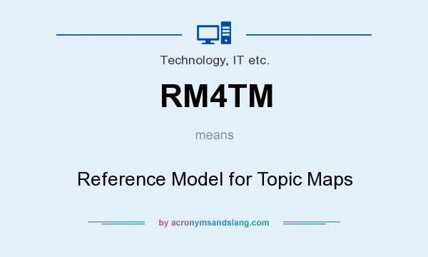 What does RM4TM mean? It stands for Reference Model for Topic Maps