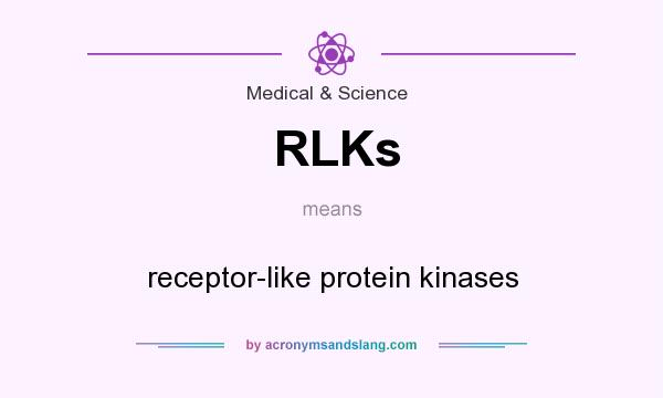 What does RLKs mean? It stands for receptor-like protein kinases