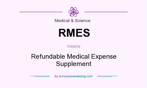 What does RMES mean? It stands for Refundable Medical Expense Supplement