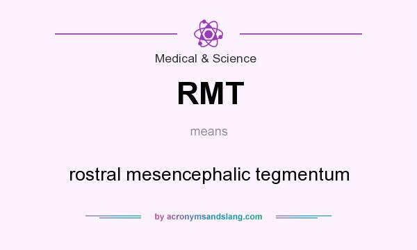 What does RMT mean? It stands for rostral mesencephalic tegmentum