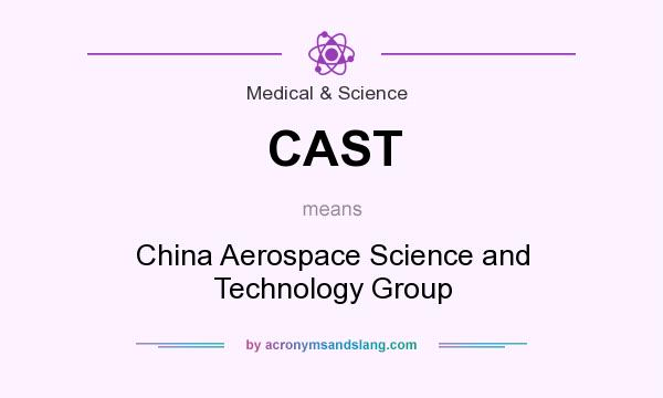 What does CAST mean? It stands for China Aerospace Science and Technology Group