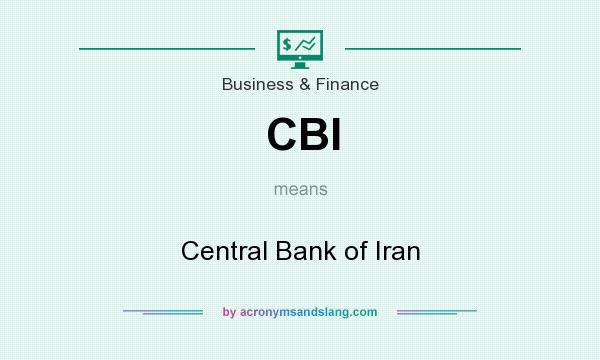 What does CBI mean? It stands for Central Bank of Iran