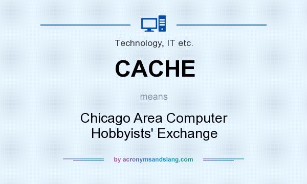 What does CACHE mean? It stands for Chicago Area Computer Hobbyists` Exchange