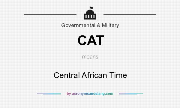 What does CAT mean? It stands for Central African Time