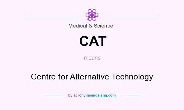 What does CAT mean? It stands for Centre for Alternative Technology