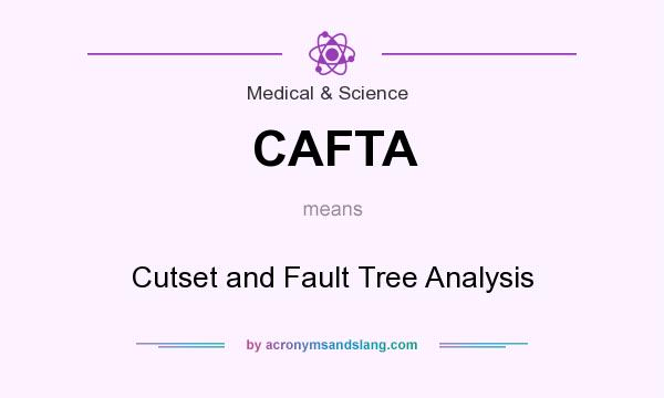 What does CAFTA mean? It stands for Cutset and Fault Tree Analysis