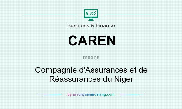 What does CAREN mean? It stands for Compagnie d`Assurances et de Réassurances du Niger