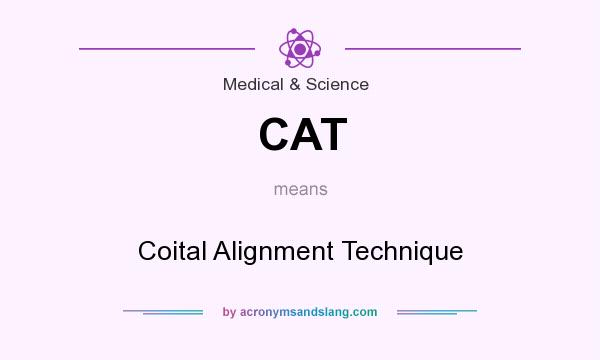 What does CAT mean? It stands for Coital Alignment Technique