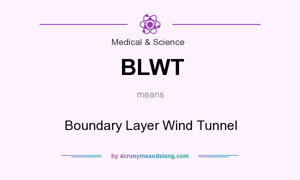 What does BLWT mean? It stands for Boundary Layer Wind Tunnel