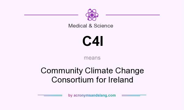 What does C4I mean? It stands for Community Climate Change Consortium for Ireland