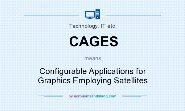 What does CAGES mean? It stands for Configurable Applications for Graphics Employing Satellites
