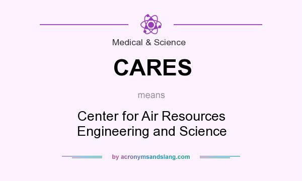 What does CARES mean? It stands for Center for Air Resources Engineering and Science