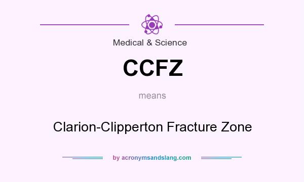 What does CCFZ mean? It stands for Clarion-Clipperton Fracture Zone