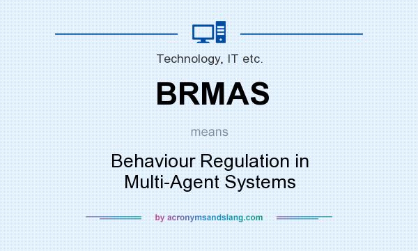 What does BRMAS mean? It stands for Behaviour Regulation in Multi-Agent Systems