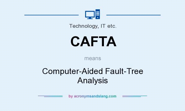 What does CAFTA mean? It stands for Computer-Aided Fault-Tree Analysis