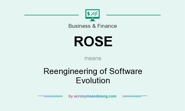 What does ROSE mean? It stands for Reengineering of Software Evolution